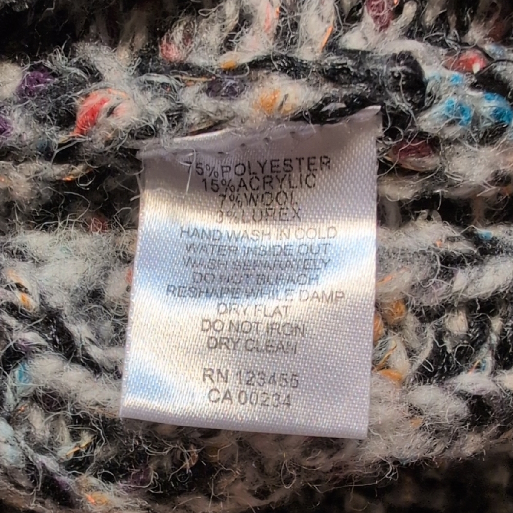 Design Lab Lord & Taylor Multicolor Knit Sweater - Picture 5 of 5
